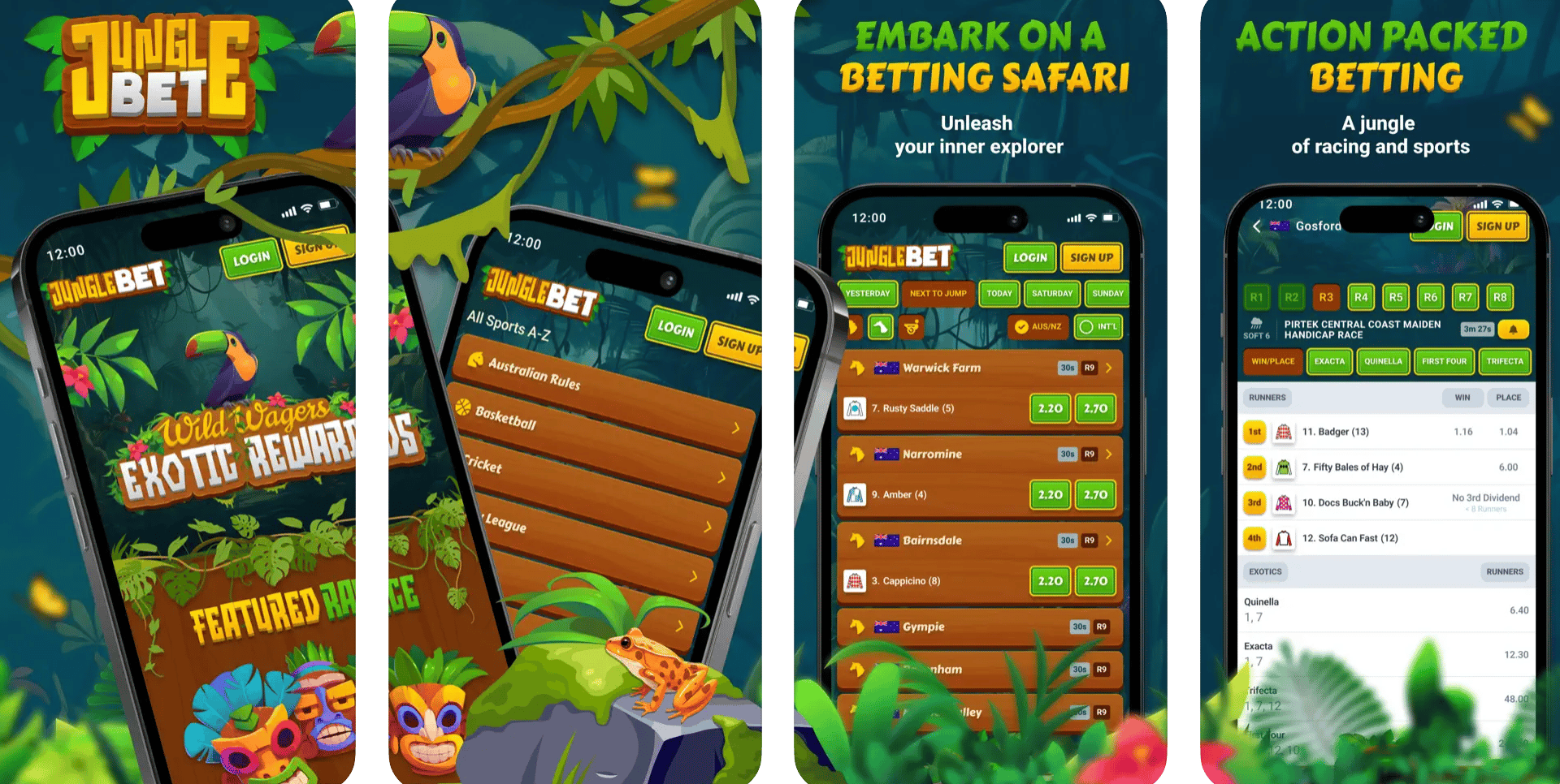 JungleBet Mobile